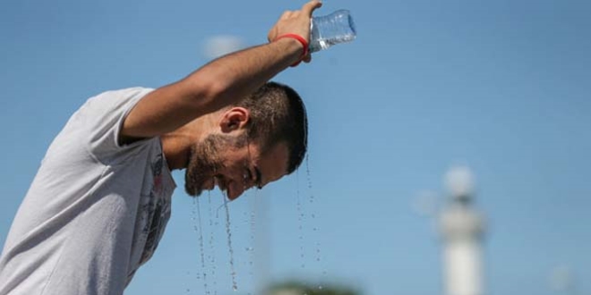 Malatya 91 yılın en sıcak 3 Temmuz gününü yaşadı