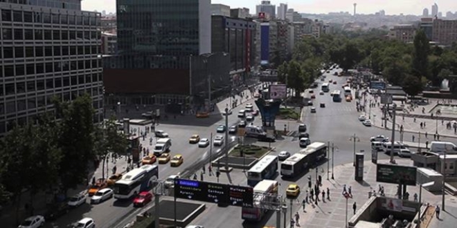 Ankara'da, Yksel caddesi ve etrafnda, yry ve toplantlar yasakland