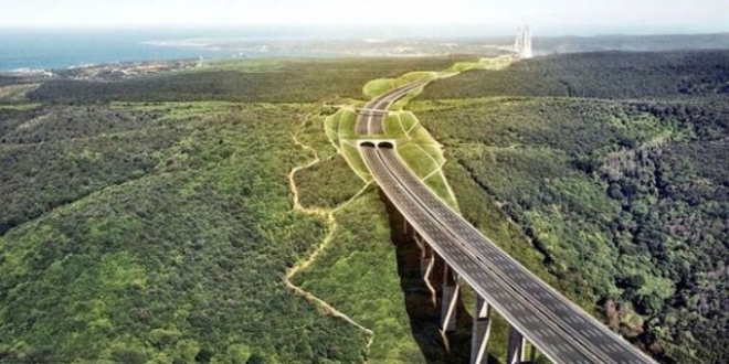 Kuzey Marmara Otoyolu Pa�ak�y-TEM Kurtk�y ba�lant� yolu a��ld�