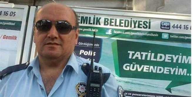 Silahlı saldırı sonucu şehit olan polis toprağa verildi