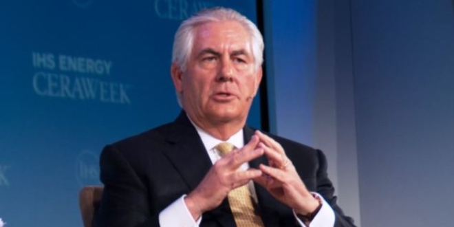 Tillerson, Türkiye'yi ziyaret edecek