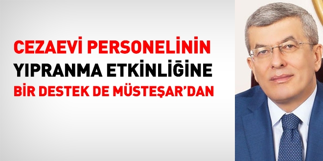 Cezaevi personeline bir destek de Mstear'dan