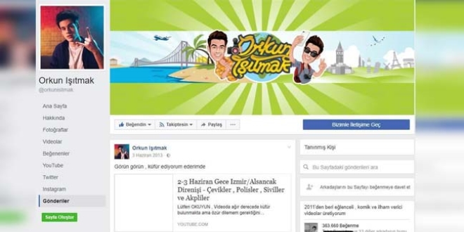YouTube fenomeni Orkun Işıtmak 'Gezi provokatörü' çıktı