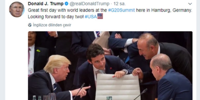 Erdoan ve Trump, G20 zirvesinde grt