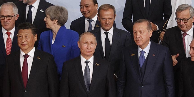 Erdoğan, G20'de 10 ülkenin liderleriyle görüştü