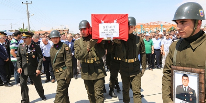 Şehit Uzman Onbaşı Ateş, Şanlıurfa'da toprağa verildi
