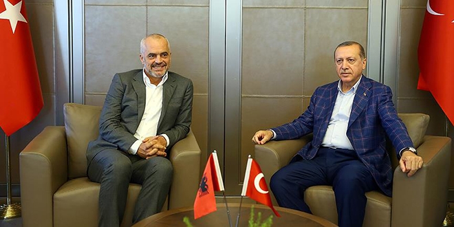 Erdoğan, Arnavutluk Başbakanı Rama'yı kabul etti