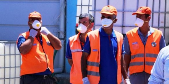 Malatya'da 3 itfaiye eri hastaneye kaldrld