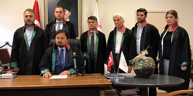 Bursa Barosu Ankara'daki FETÖ davasında müdahil oldu