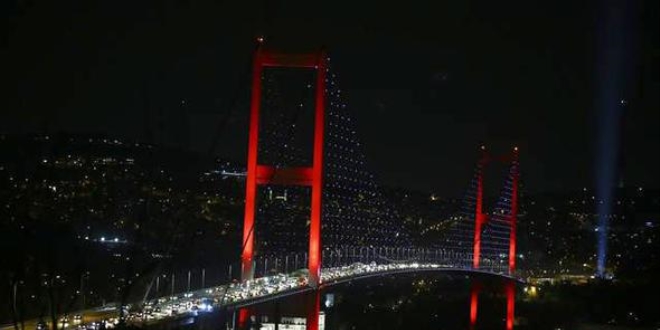 15 Temmuz Şehitler Köprüsü bu gece trafiğe kapatılacak