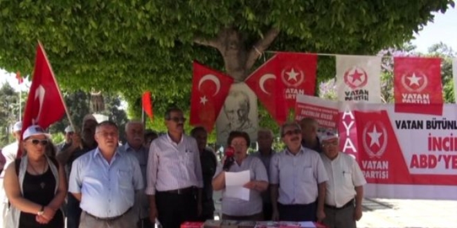 Adana'da 'İncirlik Hava Üssü kapatılsın' eylemi