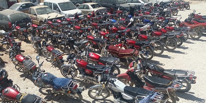 Çalıntı 166 motosiklet ele geçti: 64 gözaltı