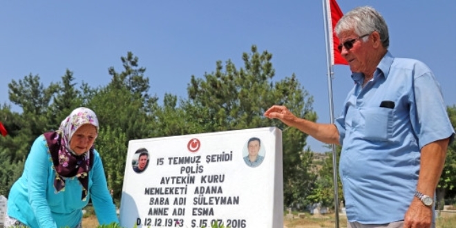 Şehit ailesinin acısı hiç dinmiyor