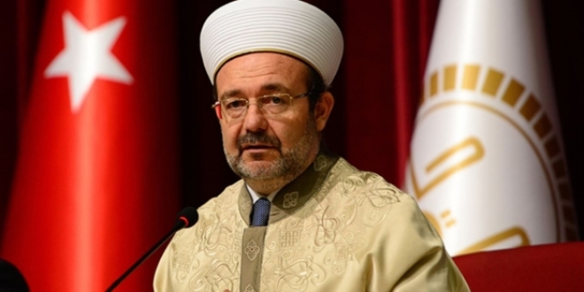 Görmez: 'Salaları, F16 seslerine karşı galip kılan Allah'a hamdolsun'