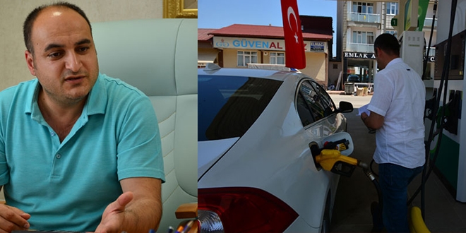 Akaryak�t istasyonunun gelirini �ehit ailelerine ba���layacak