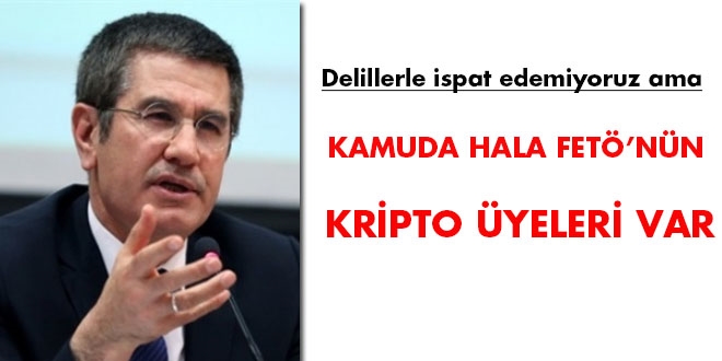 'Kamuda kripto FETÖ mensuplarının olduğunu biliyoruz'