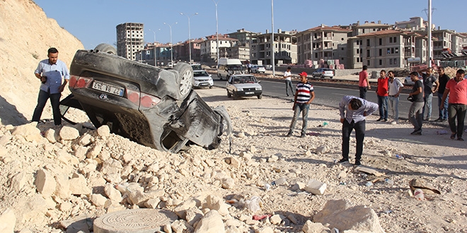 Gaziantep'te trafik kazası: 4 yaralı