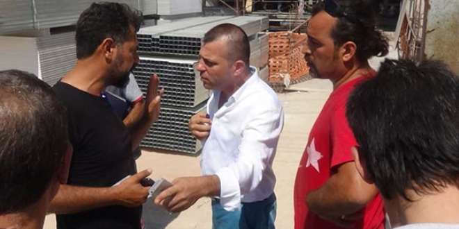2 işçi, çalıştıkları inşaatta intihar girişiminde bulundu