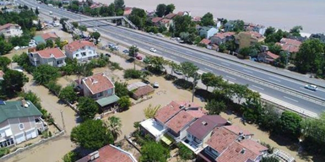 Silivri'de sular hala çekilmedi