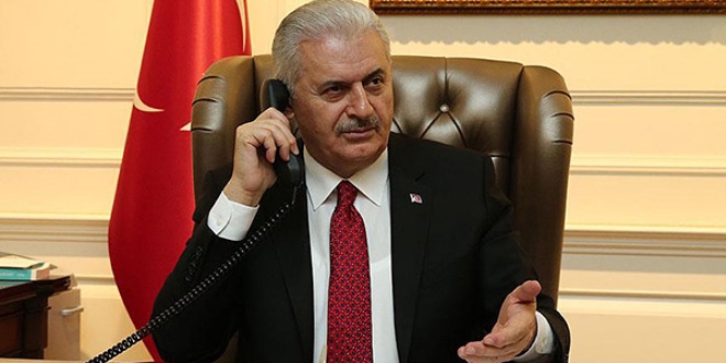 Yıldırım, İbadi ve Jagland ile telefonda görüştü