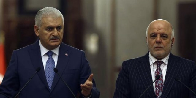 Yıldırım, Irak Başbakanı İbadi ile telefon'da görüştü