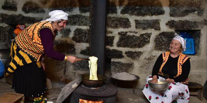 Karadeniz kültürünü 'ekoturizm köyü'nde öğreniyorlar
