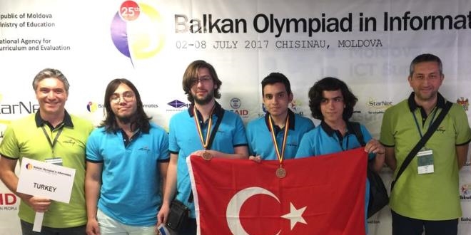 Lise öğrencilerinden olimpiyat başarısı