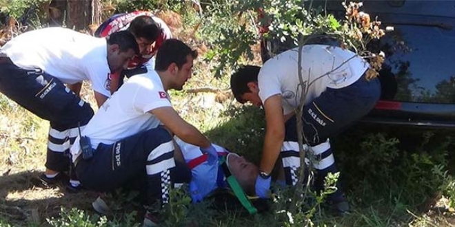 Ünlü avukat Çanakkale'de kaza yaptı