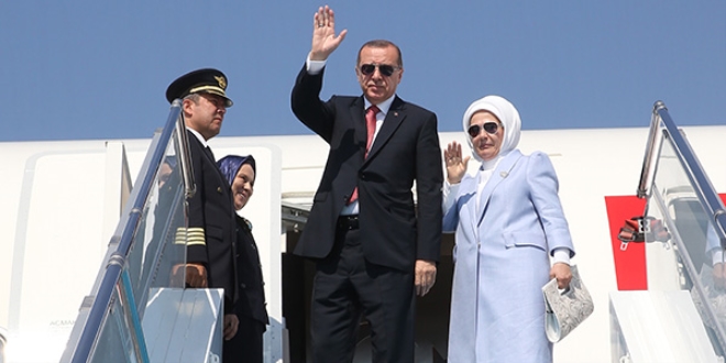 Cumhurbaşkanı Erdoğan, Suudi Arabistan'a gitti