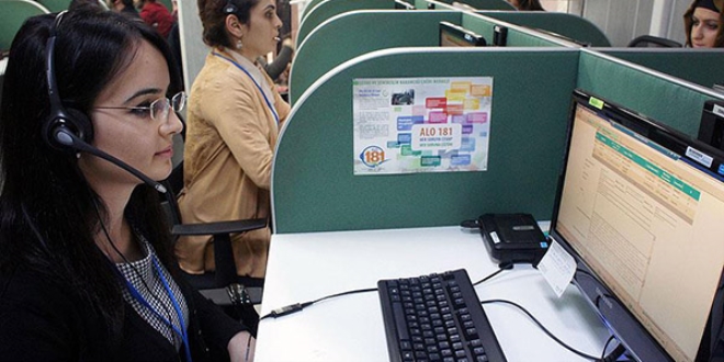 'Alo 181' hattı 197 bin 622 vatandaşa çözüm üretti