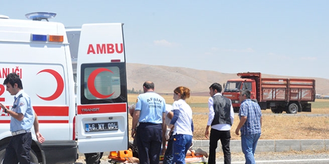 Kahramanmaraş'ta trafik kazası: 11 yaralı