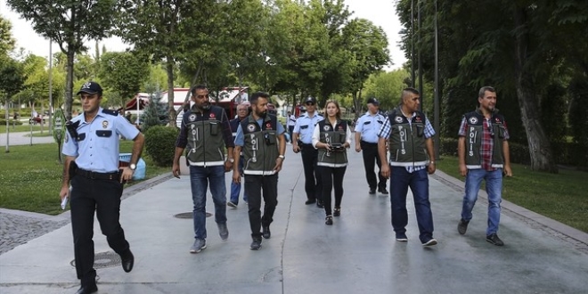 'Türkiye Huzurlu Parklar' uygulaması gerçekleştirildi