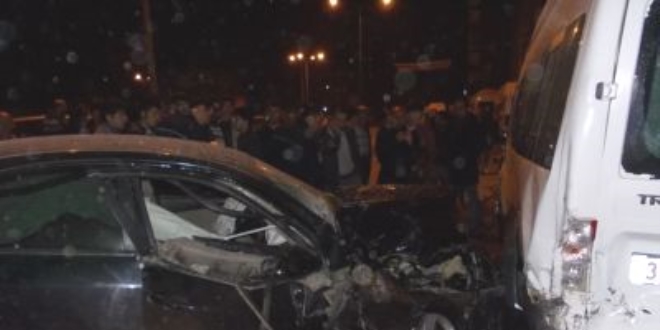 Zonguldak'ta trafik kazası: 9 yaralı
