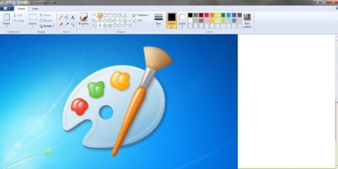Microsoft grafik program Paint'i kaldryor