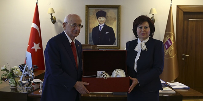 Kahraman, Danıştay Başkanı Güngör'ü ziyaret etti