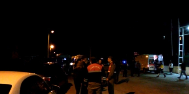 Koruma polisi ile esnaf arasında kavga