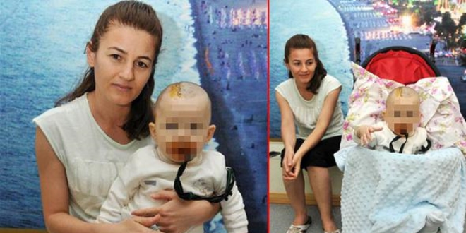 Bakıcıya bıraktılar, beyin kanaması geçirmiş halde aldılar
