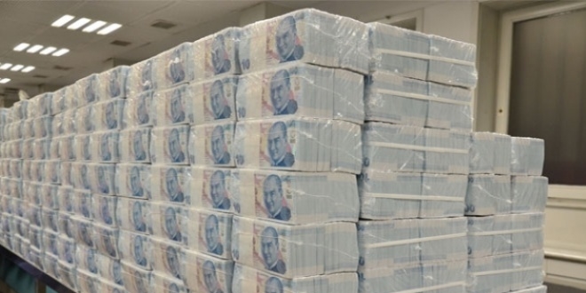 Hazine'ye vergi dışında 9 milyar lira giriş oldu