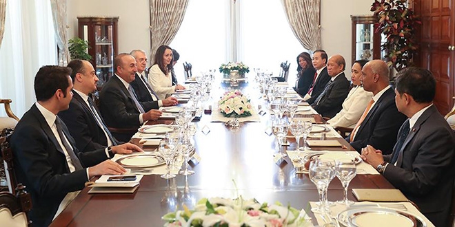 Çavuşoğlu, ASEAN ülkelerinin büyükelçilerini ağırladı