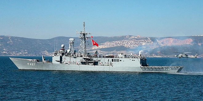 TCG Gökova Fırkateyni Katar'da