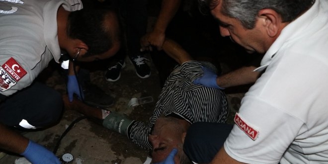Adana'da Sulama kanalına düşen kişiyi vatandaş kurtardı