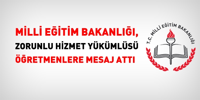 MEB, zorunlu hizmet yükümlüsü öğretmenleri re'sen atayacak