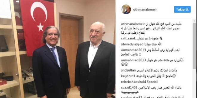 Suudi Arabistan Kralı'na yakın iş adamı Gülen'i ziyaret etti