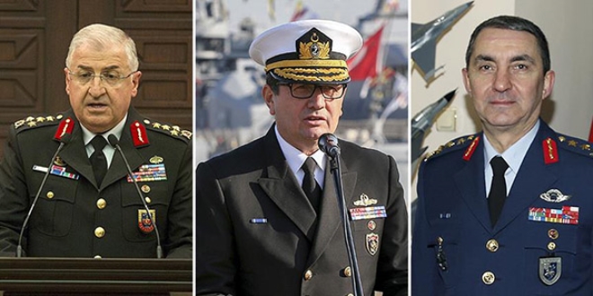 YAŞ'ta, 6 general/amiral bir üst rütbeye yükseldi