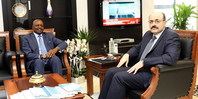 Ruanda Büyükelçisi Nkurunziza'dan YÖK'e ziyaret