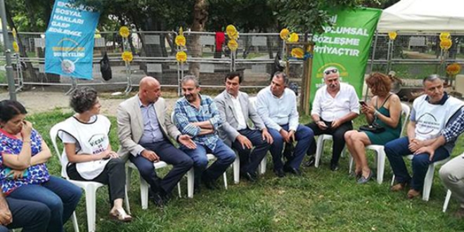 CHP'den HDP'nin 'Vicdan ve Adalet Nöbeti'ne destek