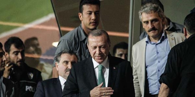 Cumhurbaşkanı Erdoğan, Başakşehir maçında