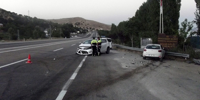 Elazığ'da trafik kazası: 7 yaralı