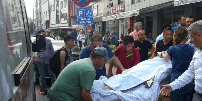 Zonguldak'ta �zel hastanedeki yang�n