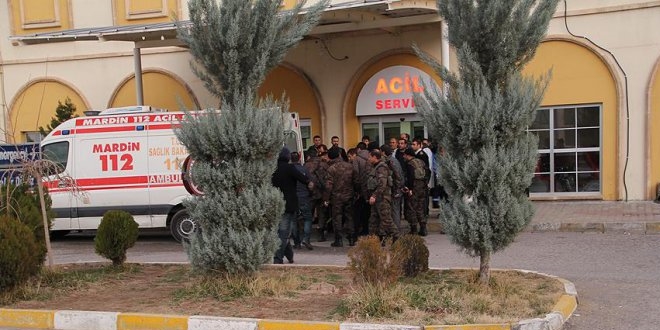 Mardin'de terr saldrs: 1 asker yaral